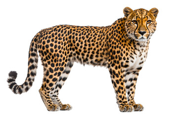 Captivating leopard showcasing its unique spots