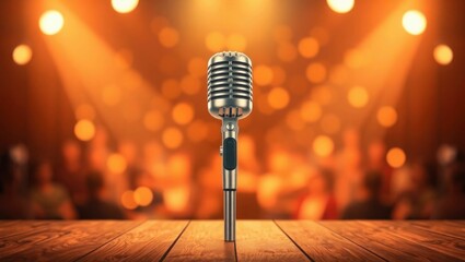 retro open mic, luxury stage, rising stars, contests, talent search
