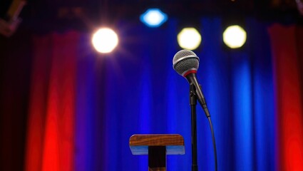 retro open mic, luxury stage, rising stars, contests, talent search