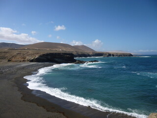 Obraz premium Playa de los Muertos, Fuerteventura, Spanien