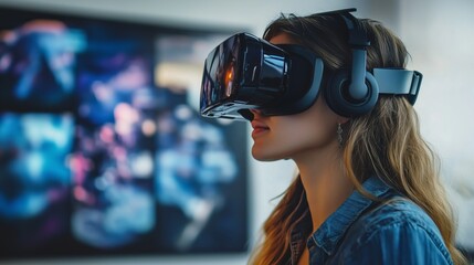 Immersive virtual reality experience