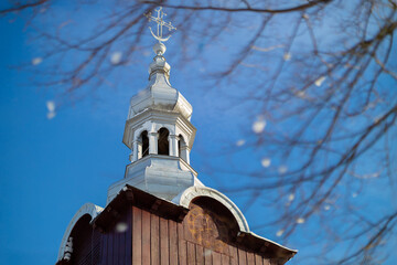 Wieża cerkwi w Czyrnej. © Jacek