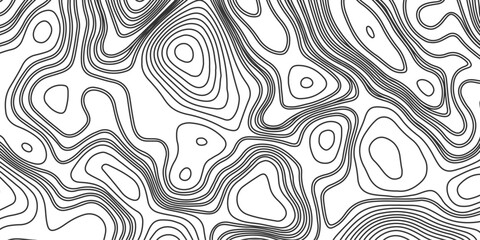 Grey contours vector topography. Geographic mountain topography vector illustration. Topographic pattern texture. Map on land vector terrain. Elevation graphic contour height lines. 
