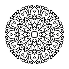 mandala pattern design for background