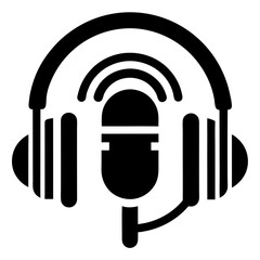 microphone icon vector illustration