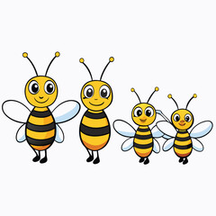 bee and honey