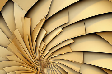 Intricate spiral pattern creates a mesmerizing abstract wallpaper