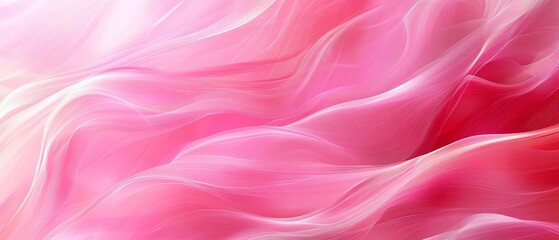 Obraz premium Pink Flowing Fabric Texture Background