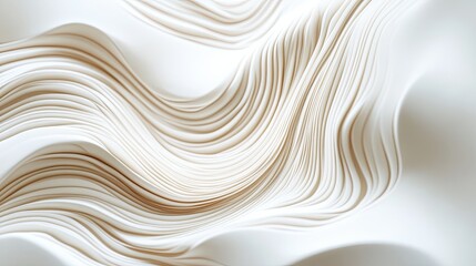 Obraz premium White background with beautiful wood grain like line lines