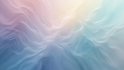 Obraz premium Abstract fluid art in soft colors digital artwork creative environment serene viewpoint