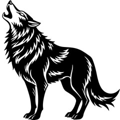 wolf vector illustration