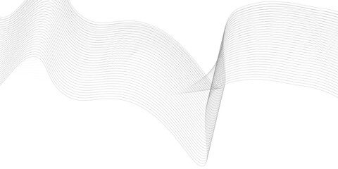 Wave textures white background. Abstract modern grey white waves and lines pattern template. Vector stripes illustration. stock illustration.