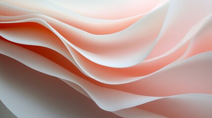 Soft Pastel Roses and Clouds in Winter Background, Beautiful Blurred Design for Elegant Aesthetics and Creative Projects
