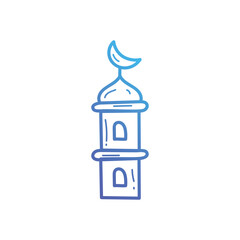 Minaret Vector icon