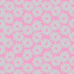 Retro delicate sweet seamless pattern, textile and fabric repeating background. Cute retro vintage digital paper, surface pattern print