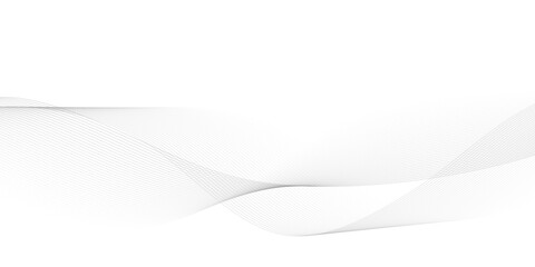 "Abstract wave element for design. Digital frequency track equalizer. Stylized line art background. Vector illustration. Wave with lines created using blend tool."