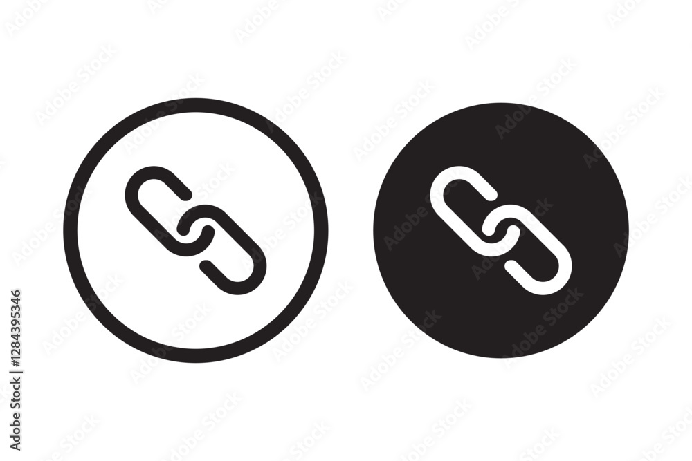 Wall mural external link symbol icon vector. link icon isolated on white background. link vector icon. hyperlin