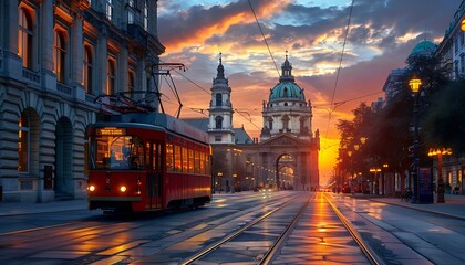 Obraz premium View of the central railway station in Saint-Petersburg, Russia.