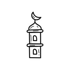 Minaret Vector icon