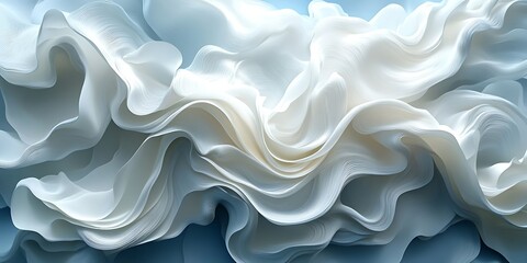 Obraz premium Abstract Flowing Fabric Texture (9)