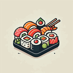 seafood, sushi, gourmet, fresh, delicious, rice, food, traditional, fish, japanese, cuisine, sashimi, maki, asian, tasty, culinary, healthy, salmon, roll, lunch, japan, seaweed, restaurant, dinner, as