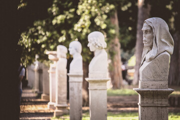 Fototapeta premium Statues in Rome
