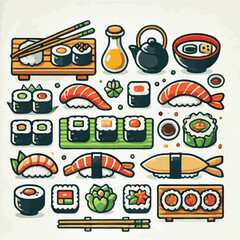 seafood, sushi, gourmet, fresh, delicious, rice, food, traditional, fish, japanese, cuisine, sashimi, maki, asian, tasty, culinary, healthy, salmon, roll, lunch, japan, seaweed, restaurant, dinner, as
