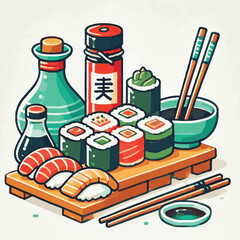 seafood, sushi, gourmet, fresh, delicious, rice, food, traditional, fish, japanese, cuisine, sashimi, maki, asian, tasty, culinary, healthy, salmon, roll, lunch, japan, seaweed, restaurant, dinner, as