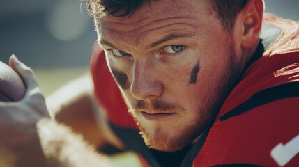 Quarterback training with a focus on improving accuracy through target drills. Featuring concentration and skill