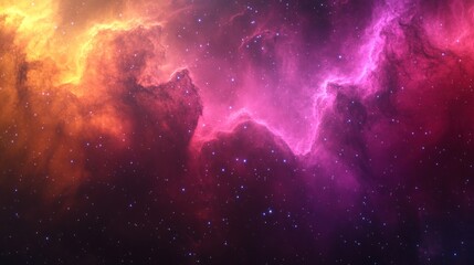 Fototapeta premium Colorful nebulae in deep space (1)