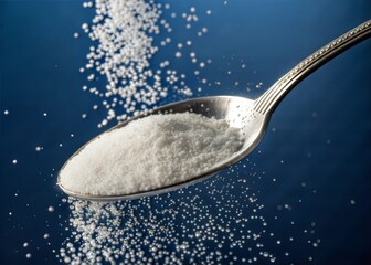 sugar in a spoon