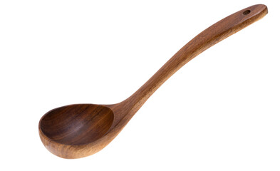 wooden spatulas isolated