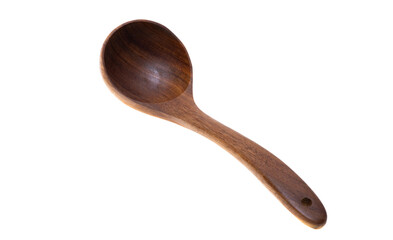 wooden spatulas isolated