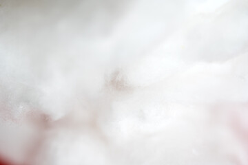 white cotton wool background