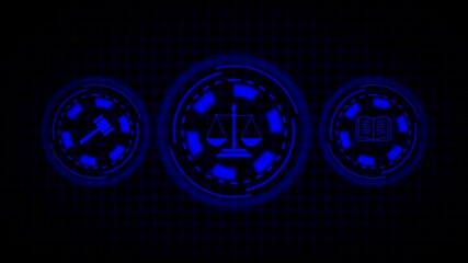 project video of bronze law  signifying equality and power world day of social justice animation video