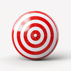 target with arrow Red and White Target