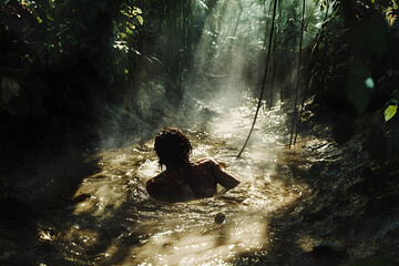 Jungle Entanglement: The Silent Grip of Nature's Quicksand on the Unwary Wanderer