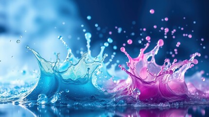 splash of water