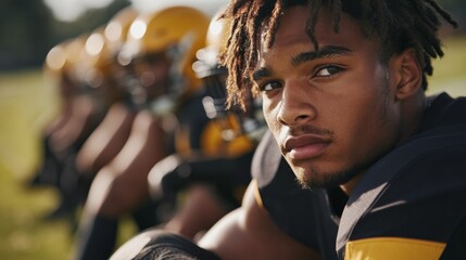 Quarterback training with focus on mental preparation during drills. Featuring concentration and mental toughness