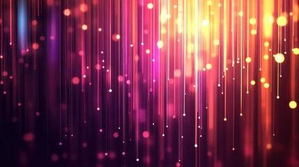 Vibrant abstract light trails with warm hues, creating a mesmerizing visual effect.