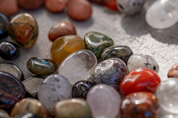 semi-precious stones