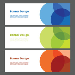 Abstract Banner Simple Vector For Media Social And Advertising