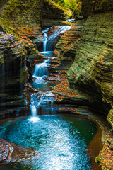 Wasserfälle im Watkins Glen State Park