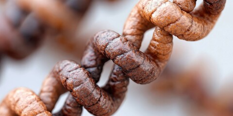 Detailed view of twisted, intertwined homogenous elements, highlighting an abstract pattern with intriguing complexity.