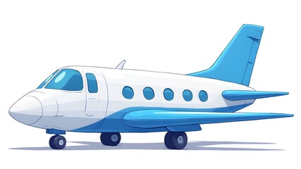 Fototapeta premium Dream of flying in the blue sky and white clouds