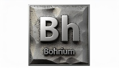 Bh - Bohrium, Periodic table element