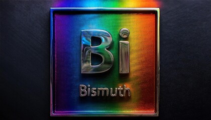 Bi - Bismuth, Periodic table element
