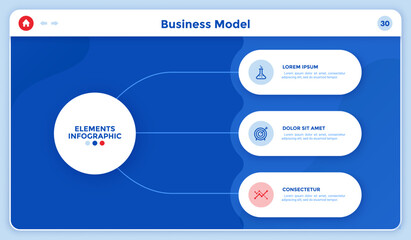 Modern Infographic Vector Template