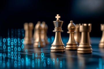 Futuristic strategy in chess merges AI-driven calculations with human intellect for ultimate competition. Futuristic strategy in gaming introduces digital precision and next-gen tactical skills.
