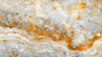 Obraz premium Creative marble texture art with golden sand land and abstract streak patterns